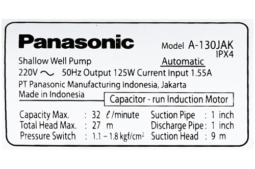 kinh nghiệm chọn máy bơm tăng áp Panasonic