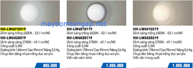 đèn led gắn tường HH-LW6010019 panasonic